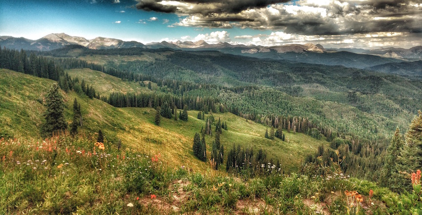 Colorado Trail scene via Heather Anderson