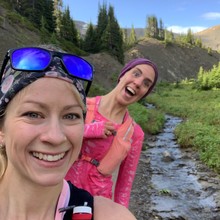Michelle Bolay and Megan Hayashi  / Skyline Trail FKT