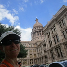 Marcy Beard at the Texas Capital in Austin