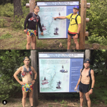 Zachary Holloway and Brady Beagley / Mckenzie River Trail (OR) FKT