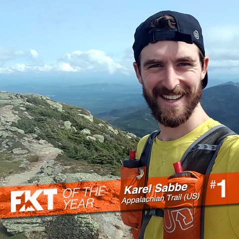 Karel Sabbe - FKT of the Year, on the Appalachian Trail