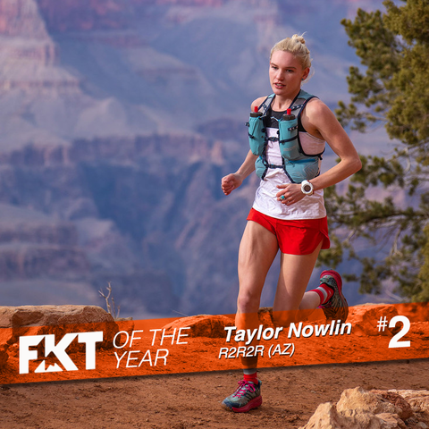Taylor Nowlin - FKT of the Year on R2R2R