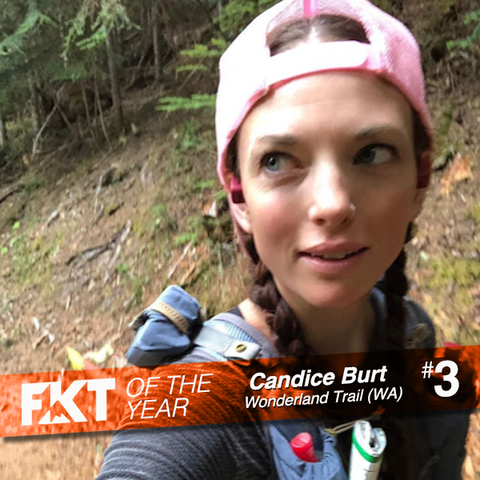 Candice Burt - FKT of the Year on Wonderland Trail (WA)