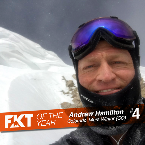 FKT of the Year - Andrew Hamilton on Colorado 14ers Winter