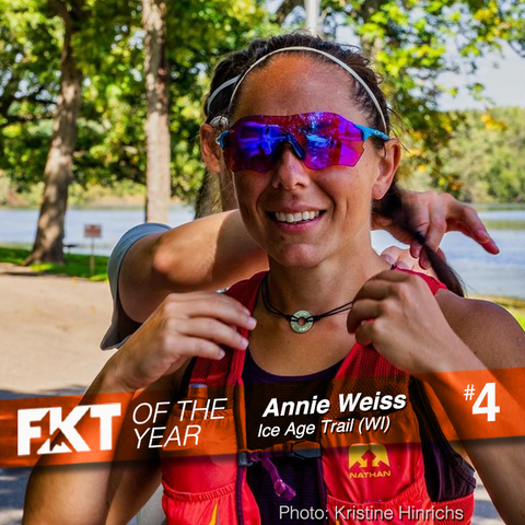 FKT of the Year - Annie Weiss on Ice Age Trail