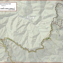 Skyline to the Sea Trail map