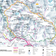 Annapurna Circuit map