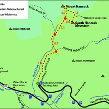 Hancock Mtn map