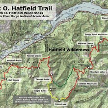 Hatfield Trail map