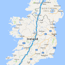 Eoin Keith's Head-to-Head route