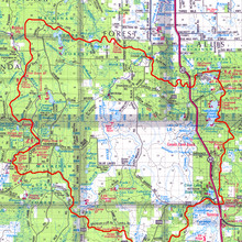 High Country Pathway map