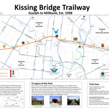 Kissing Bridge Trailway Map