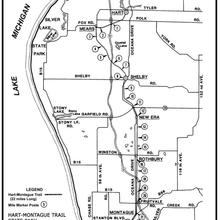 Hart-Montague Trail map