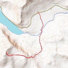 Borkafjäll (1316m) map