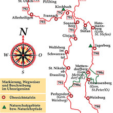 Grabenlandtrail map