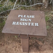 Register at Little Death Hollow Trailhead