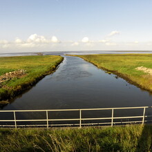 The river ends at the North Sea