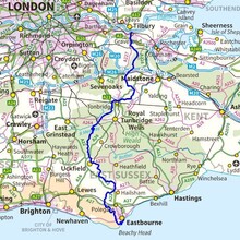 Wealdway map