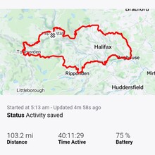 Jilly Walstow - Calderdale Way (UK)