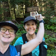 Kate Woodard, Janelle Stark - Cathlapotle Trail of 8 Falls (Lewis River)