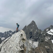 Caleb Hackett, Isaac Porter, Amanda Lopez - Teewinot Mountain, East Face (WY)