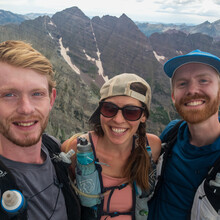 Amanda Lopez, Caleb Hackett, Isaac Porter - Maroon Bells & Pyramid (CO)