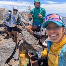 Cindy Gonzalez, Melissa Perez, Jose Montellano - San Bernardino 9 Peaks Traverse (CA)