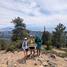 Cindy Gonzalez, Melissa Perez, Jose Montellano - San Bernardino 9 Peaks Traverse (CA)