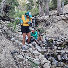 Cindy Gonzalez, Melissa Perez, Jose Montellano - San Bernardino 9 Peaks Traverse (CA)
