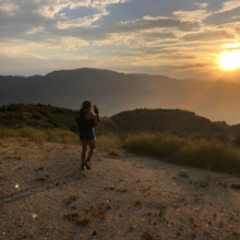 Cindy Gonzalez, Jose Montellano - Verdugo Mountains Traverse (CA)