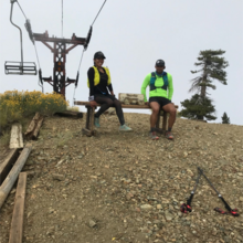 Cindy Gonzalez, Jose Montellano - Bear Canyon - Baldy - 3Ts - Icehouse Canyon Loop (CA)