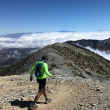 Cindy Gonzalez, Jose Montellano - Bear Canyon - Baldy - 3Ts - Icehouse Canyon Loop (CA)