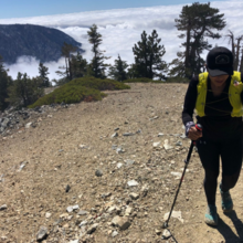 Cindy Gonzalez, Jose Montellano - Bear Canyon - Baldy - 3Ts - Icehouse Canyon Loop (CA)
