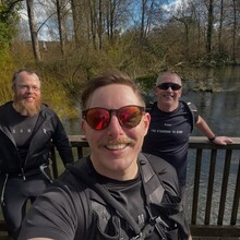 Robin Hurst, Terry Rosoman, Dave Hall - River Anton Way (United Kingdom)