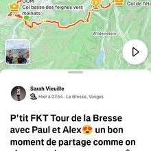 Sarah Vieuille - Tour de La Bresse (France)