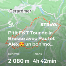 Sarah Vieuille - Tour de La Bresse (France)