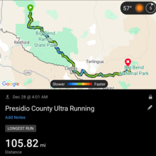 Mac Haas - Big Bend 100 (TX)