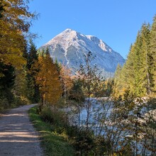 Jana Marx - Leutasch über Erinnerungshütte (Austria)