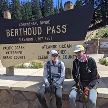 Nick Pedatella, Ryan Smith - Milner Pass - Berthoud Pass on the Continental Divide (CO)