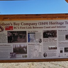 Marina Striker - Hudson's Bay Company (1849) Heritage Trail (BC, Canada)