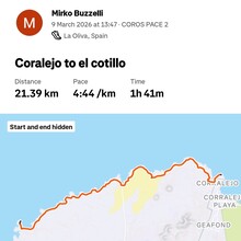 Mirko Buzzelli - El Cotillo to Corralejo, Fuerteventura, Canary Islands (Spain)