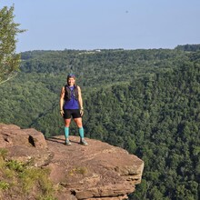 Jessica Eager, James Miller - West Rim Trail (Lycoming County, PA)