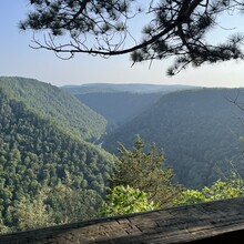 Jessica Eager, James Miller - West Rim Trail (Lycoming County, PA)