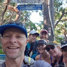 Jase Trimmer, Lisa Swan, Carolynn Trimmer, Declan Leathem, Gavin Leathem, Rachael Reiken - Coast Track (NSW, Australia)