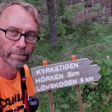 Fredrik Forsström - Hörkens kyrkstig och Östra Kumlan