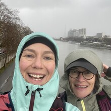 Véronique Delon, Florence Droukartchik - Tour de Paris Marechaux (France)