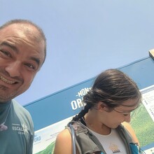 Philip Bernier, Mirella Brouillard - Mont Orford Uphill via Grande Coulée (QC, Canada)