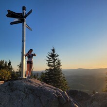 Mirella Brouillard, Philip Bernier - Mont Sugarloaf (QC, Canada)