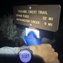 Greg Saunders - Toiyabe Crest Trail