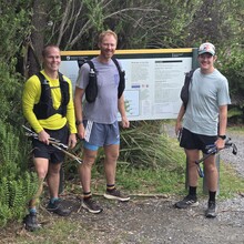 Petrus Hedman, Michael Mitchell, Ben Adams - North West Circuit, Stewart Island (NZ)